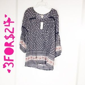 💕3 for $24💕 JAPNA bohemian peasant blouse